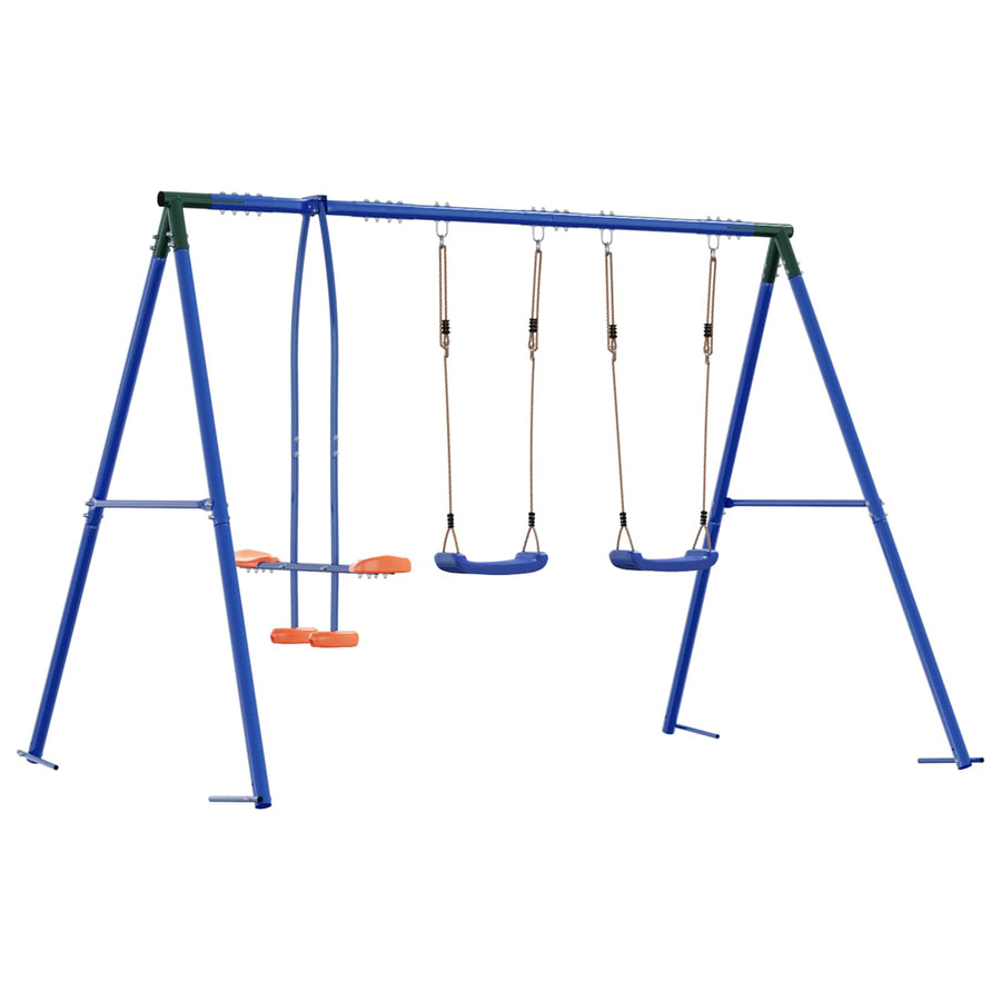 Buiten Schommelset Meerkleurig 263 x 185 x 185 cm Staal en PE