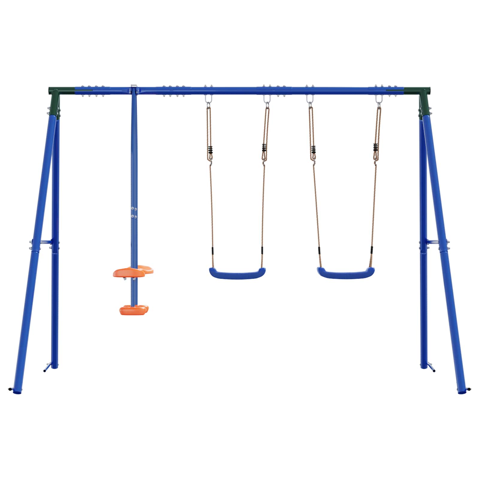 Buiten Schommelset Meerkleurig 263 x 185 x 185 cm Staal en PE
