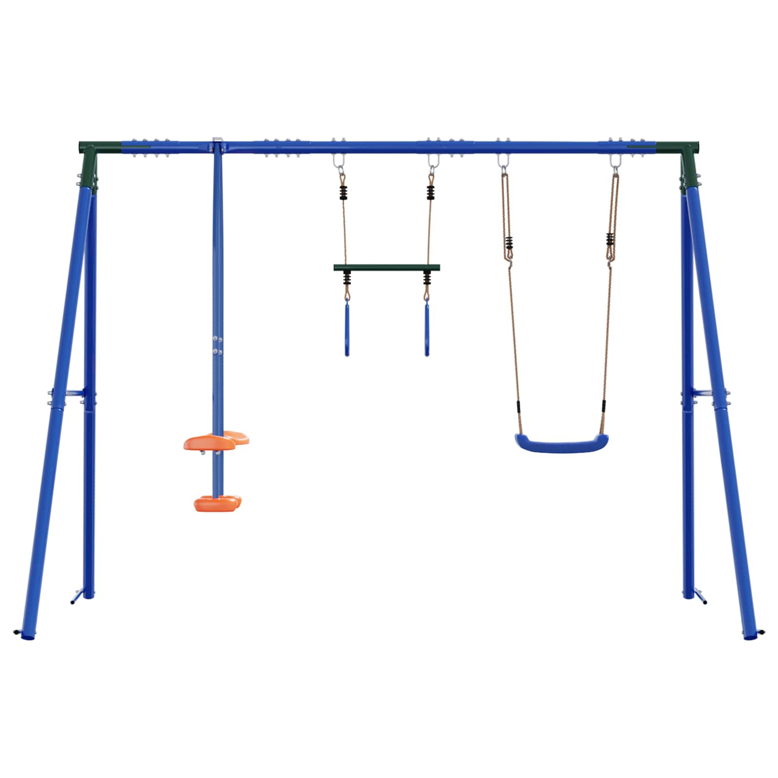 Buiten Schommelset Meerkleurig 263 x 185 x 185 cm Staal en PE