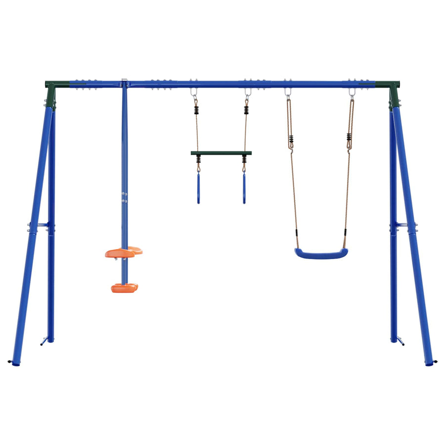 Buiten Schommelset Meerkleurig 263 x 185 x 185 cm Staal en PE