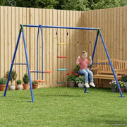Schommelset meerkleurig 263x185x185 cm staal PE