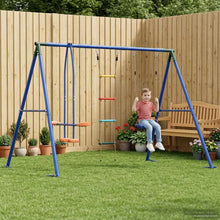 Buiten Schommelset Meerkleurig 263 x 185 x 185 cm Staal en PE