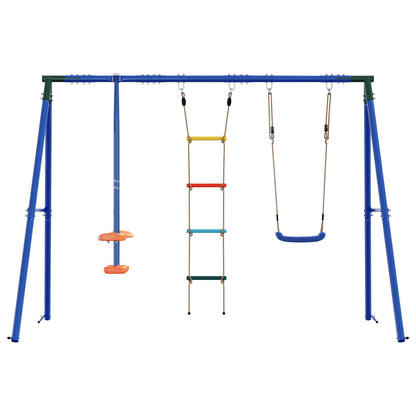 Buiten Schommelset Meerkleurig 263 x 185 x 185 cm Staal en PE