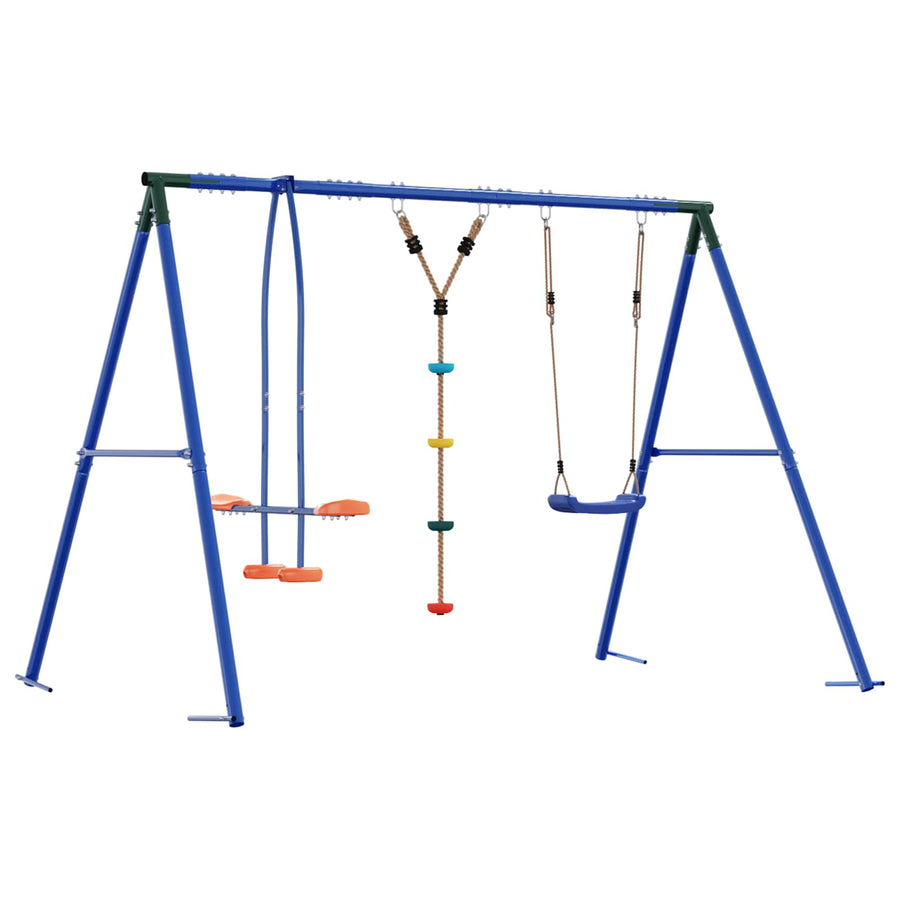 Buiten Schommelset Meerkleurig 263 x 185 x 185 cm Staal en PE