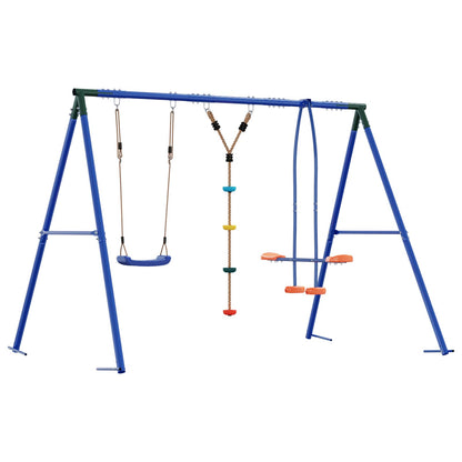 Buiten Schommelset Meerkleurig 263 x 185 x 185 cm Staal en PE