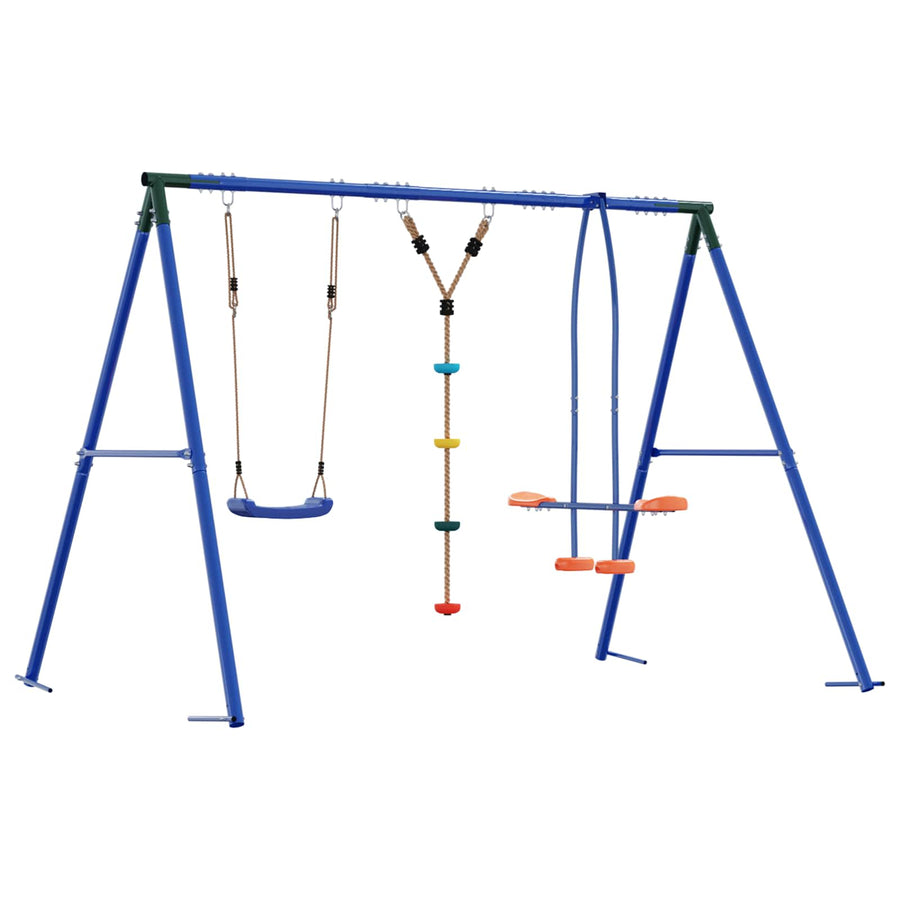 Buiten Schommelset Meerkleurig 263 x 185 x 185 cm Staal en PE