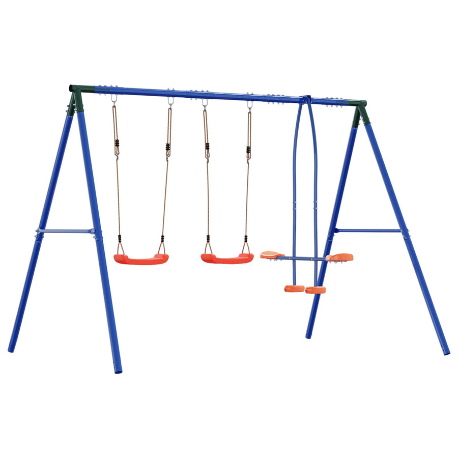 Buiten Schommelset Multikleur 263 x 185 x 185 cm Staal en PE
