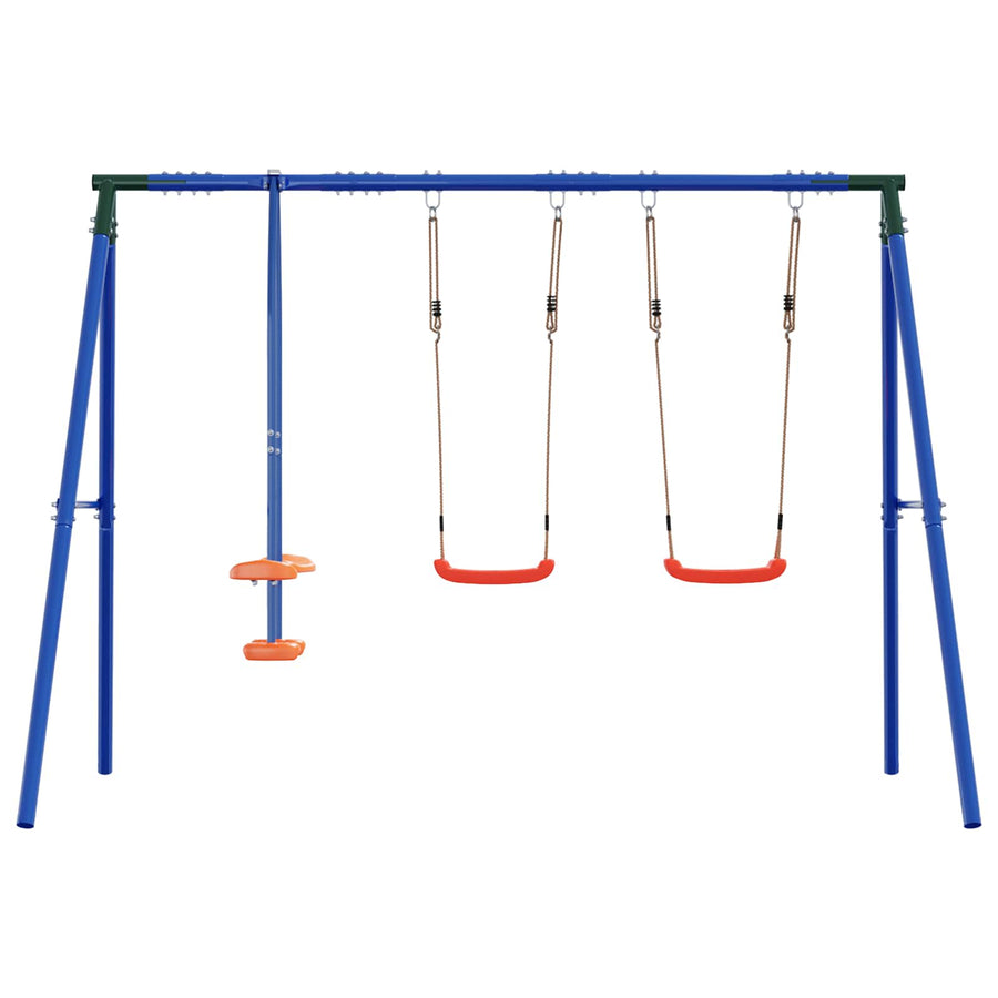 Buiten Schommelset Multikleur 263 x 185 x 185 cm Staal en PE