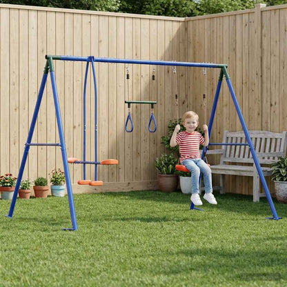 Buiten Schommelset Meerkleurig 263 x 185 x 185 cm Staal en PE