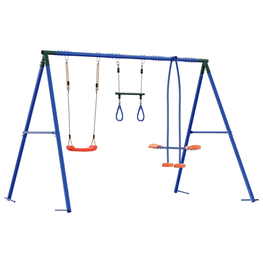 Buiten Schommelset Meerkleurig 263 x 185 x 185 cm Staal en PE