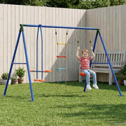 Schommelset 263x185x185 cm staal PE meerkleurig