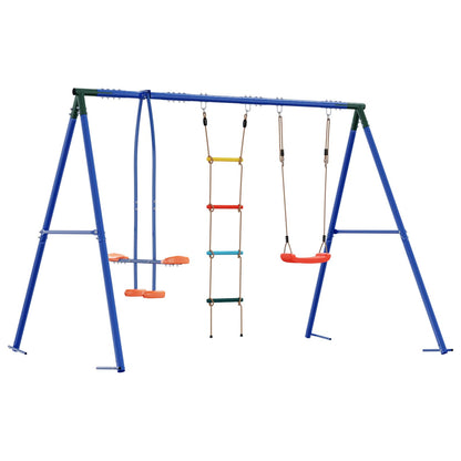 Buiten Schommelset Meerkleurig 263 x 185 x 185 cm Staal en PE