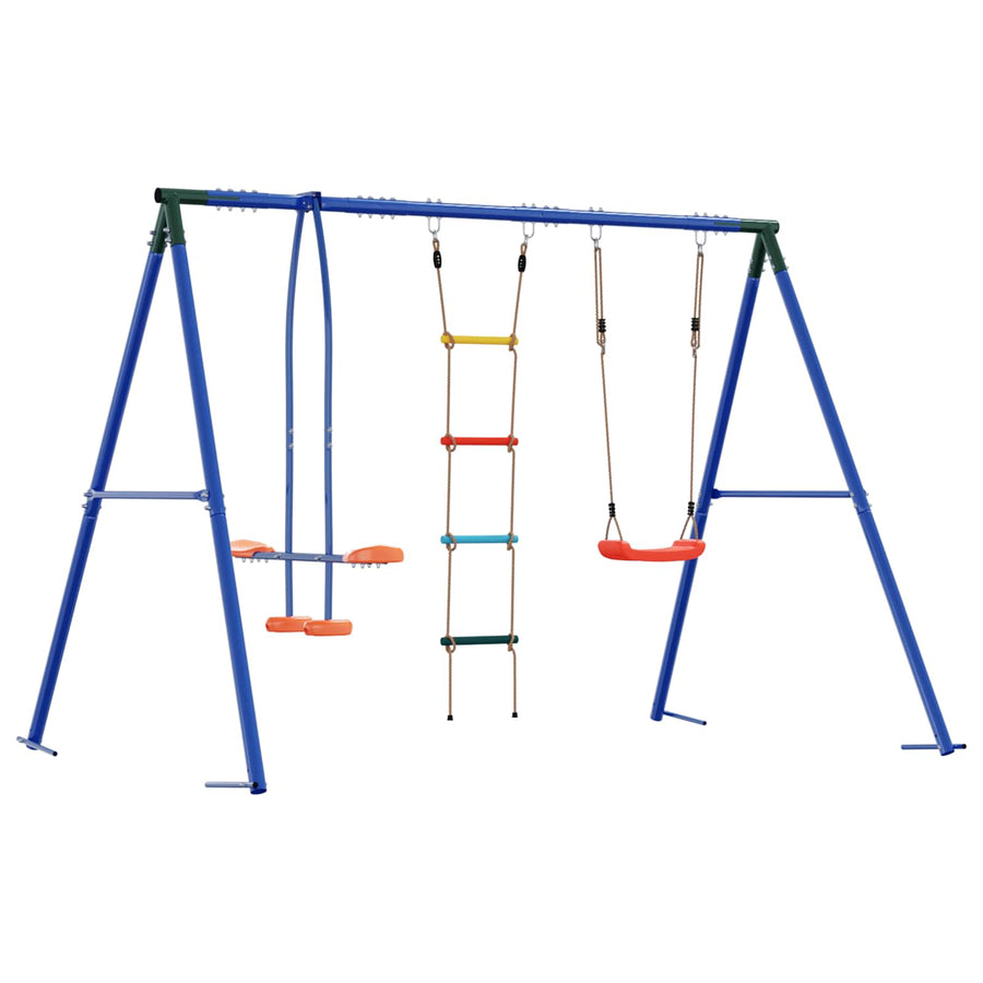 Buiten Schommelset Meerkleurig 263 x 185 x 185 cm Staal en PE