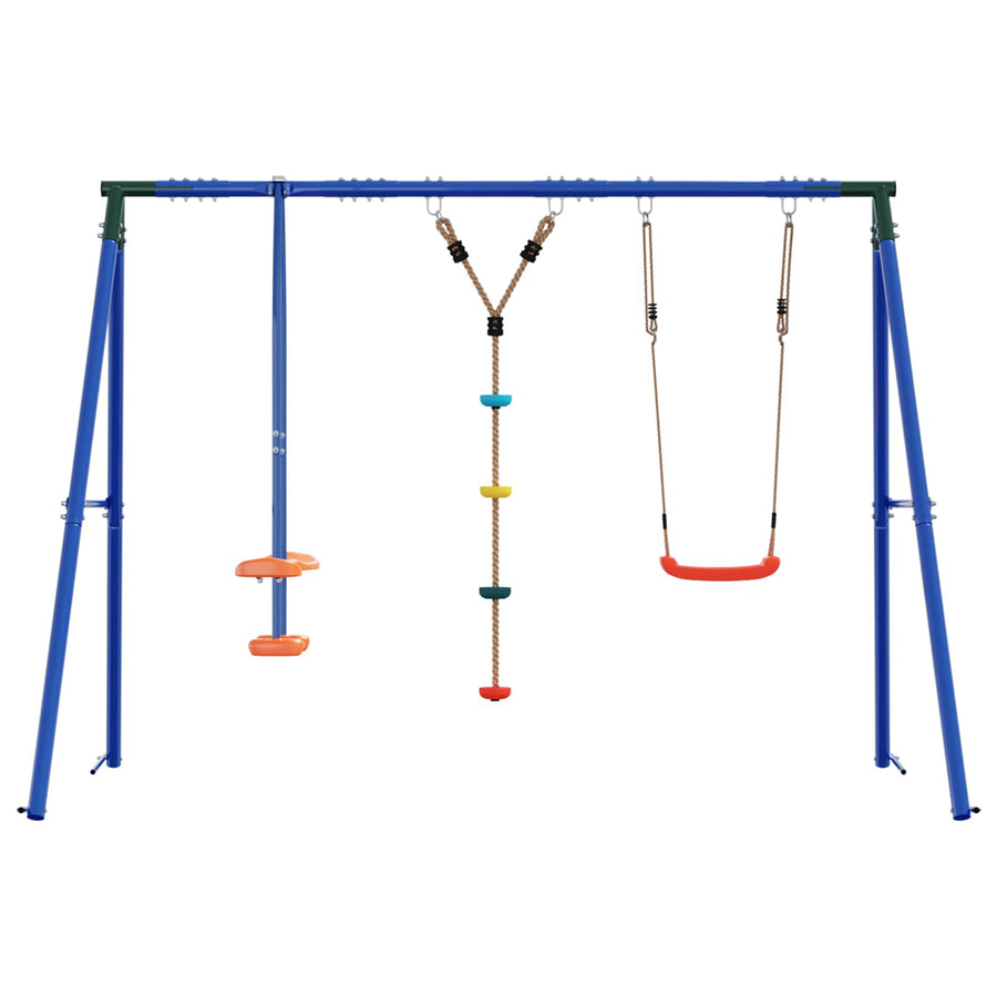 Buiten Schommelset Meerkleurig 263 x 185 x 185 cm Staal en PE