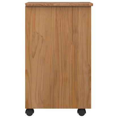 Rolkast met lades CORONA Massief grenenhout en engineered wood