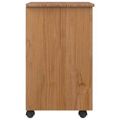 Rolkast met lades CORONA Massief grenenhout en engineered wood