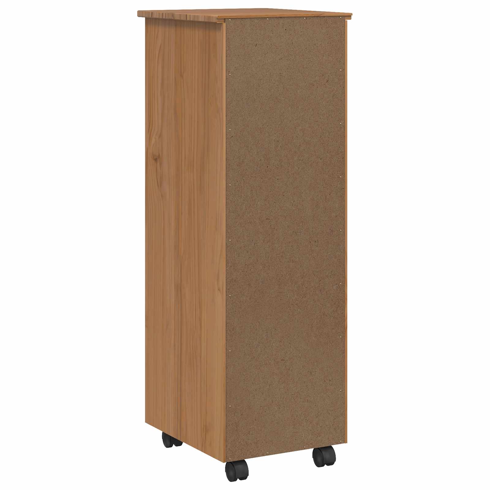 Rolkast met lades CORONA Massief grenenhout en engineered wood