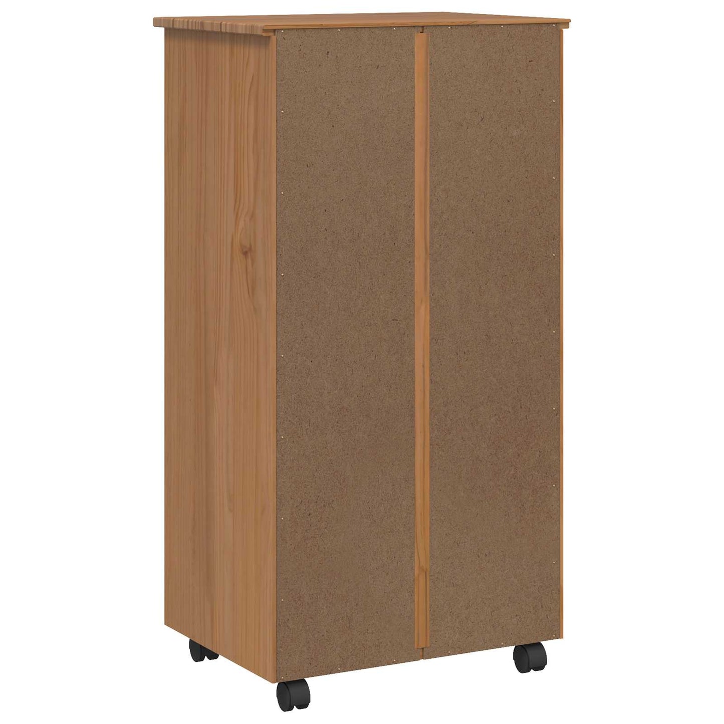 Rolkast met lades CORONA Massief grenenhout en engineered wood