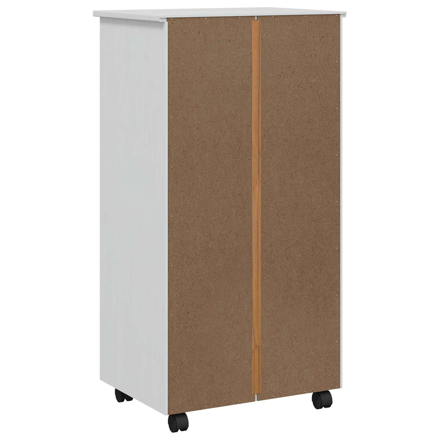 Rolkast met lades CORONA Massief grenenhout en engineered wood