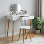 Plafondtafel FAUSKE Wit 76 x 50 x 78 cm
