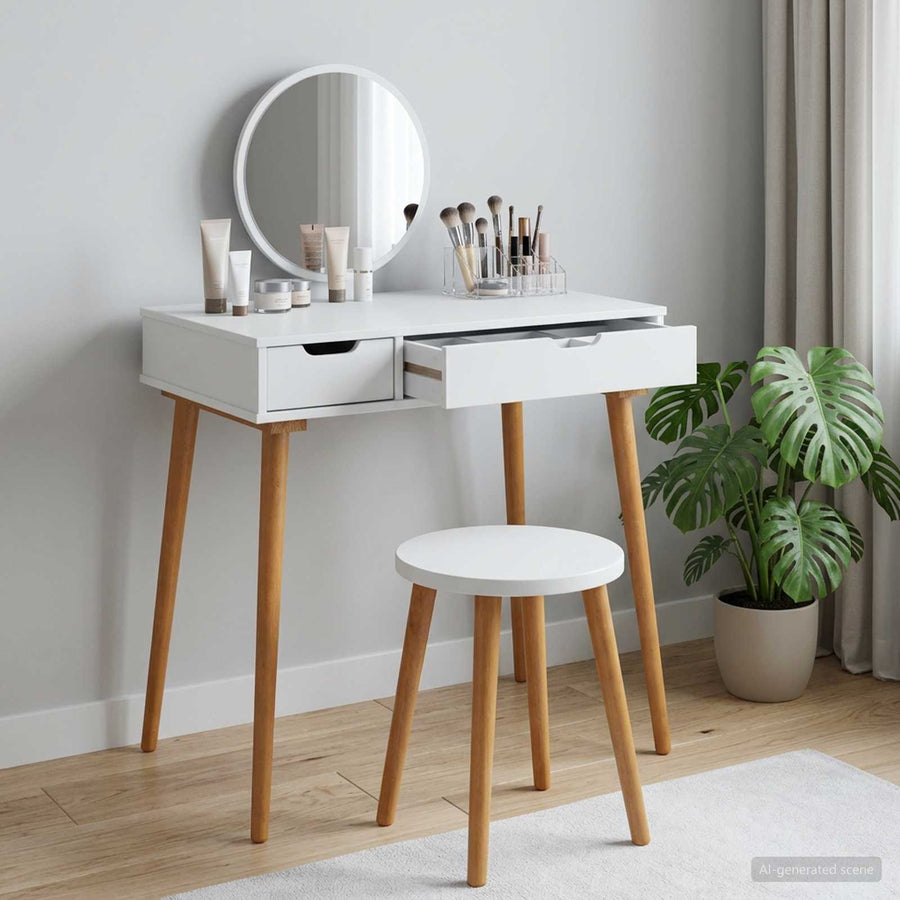 Plafondtafel FAUSKE Wit 76 x 50 x 78 cm