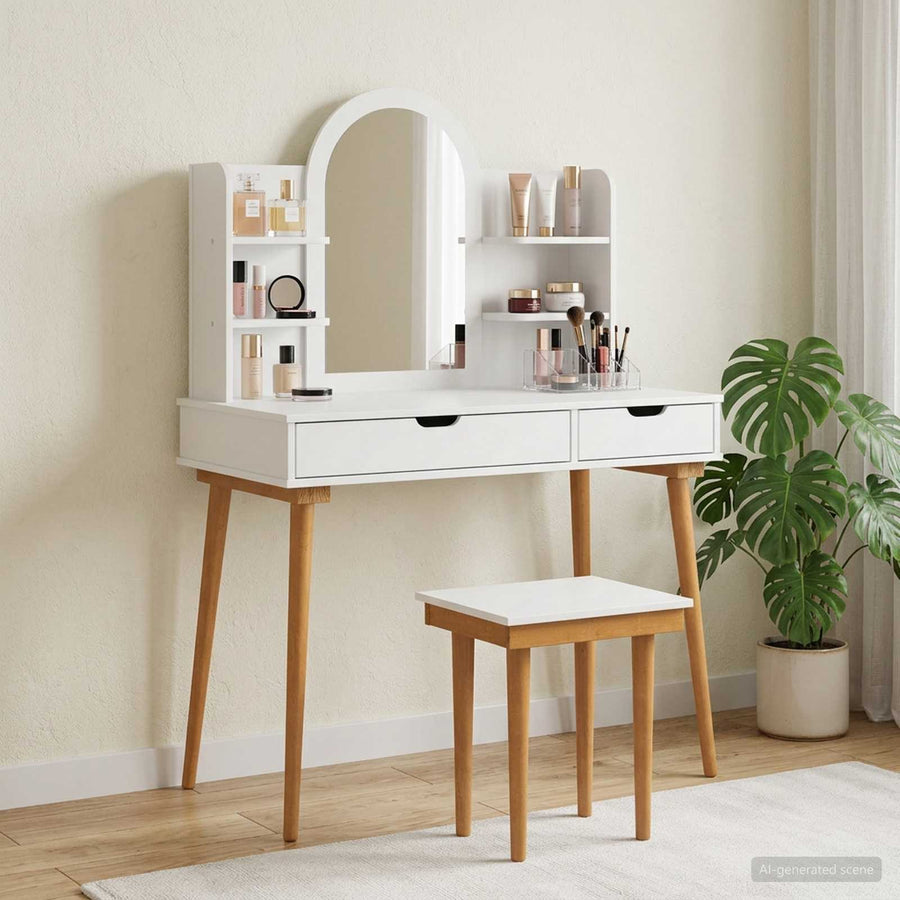 Plafondtafel FAUSKE Wit 112 x 50 x 78 cm