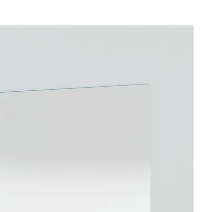 Spiegel FAUSKE Wit 43 x 3,5 x 77 cm Rechthoekig