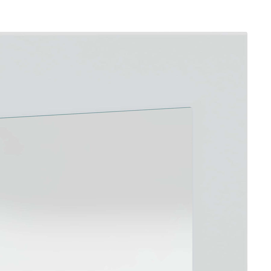 Spiegel FAUSKE Wit 43 x 3,5 x 77 cm Rechthoekig
