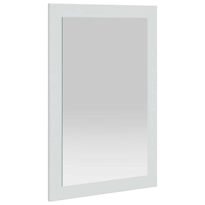 Spiegel FAUSKE Wit 43 x 3,5 x 77 cm Rechthoekig