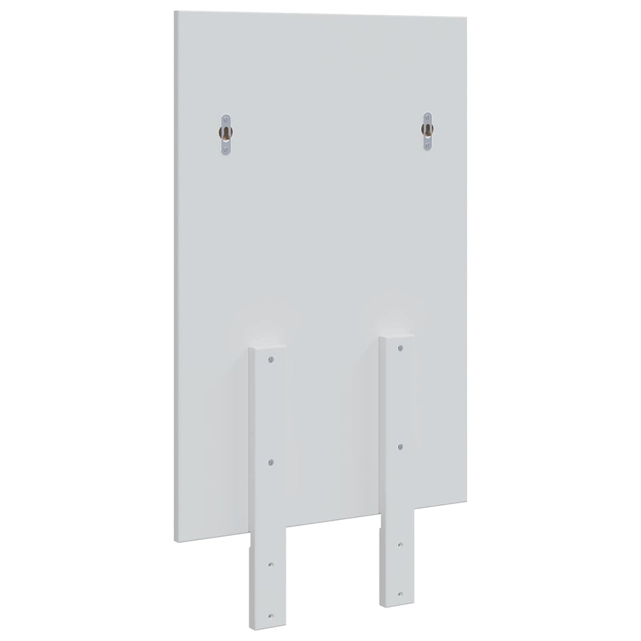 Spiegel FAUSKE Wit 43 x 3,5 x 77 cm Rechthoekig