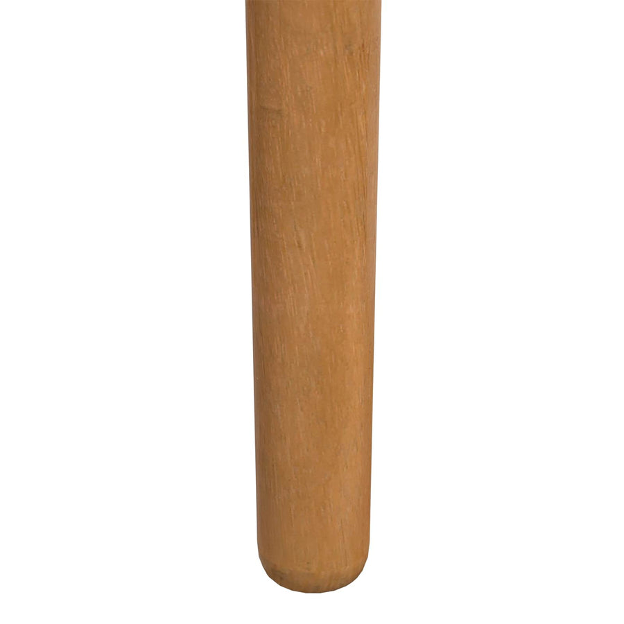 Henktafel Kruk FAUSKE Wit 40 x 33 x 45 cm Massief grenenhout