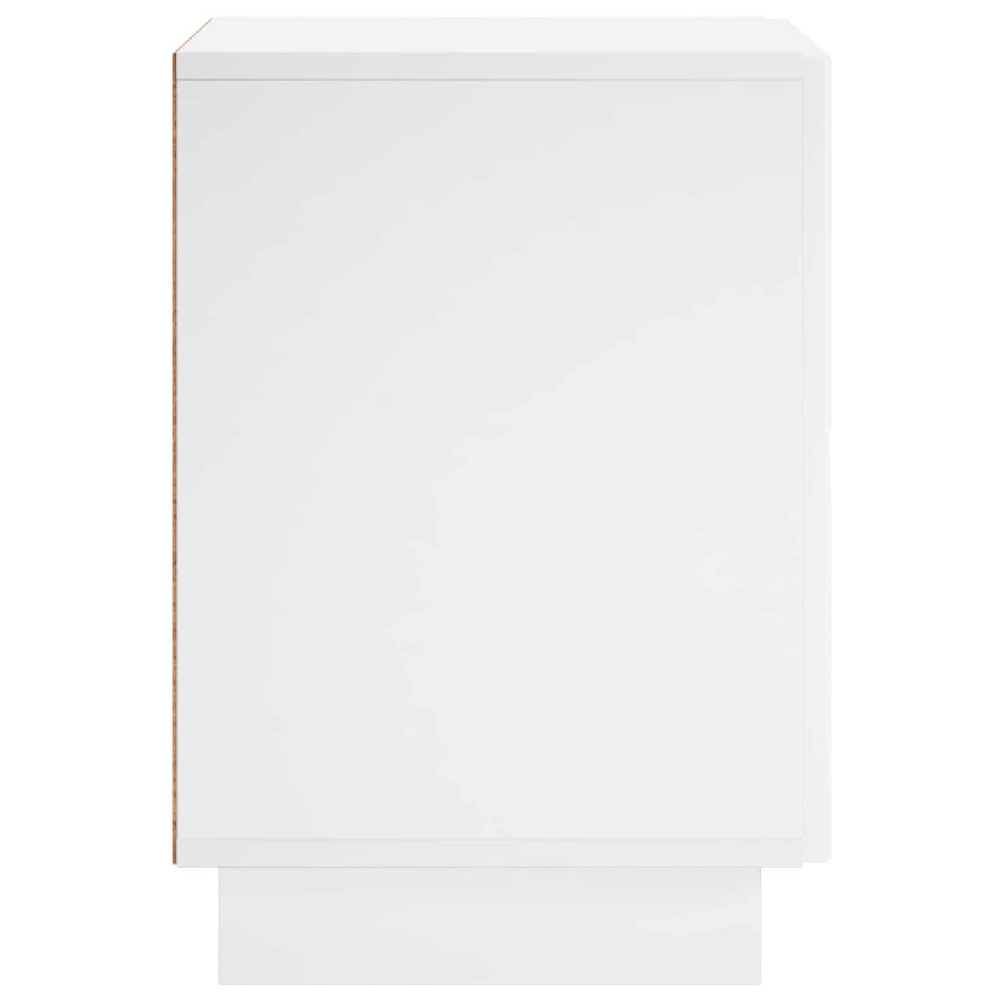 Nachtkastje 2 st Wit 33,5 x 34,5 x 50 cm Bewerkt hout