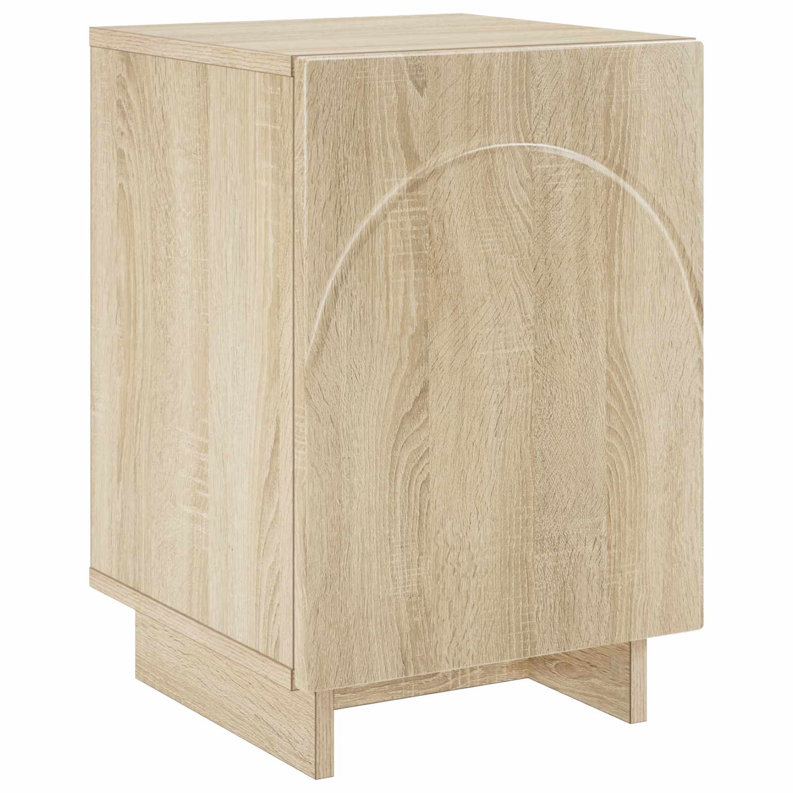 Nachtkastje Sonoma Eiken 33,5 x 34,5 x 50 cm Bewerkt hout