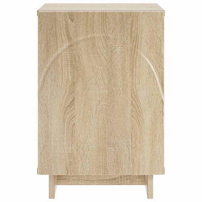 Nachtkastje Sonoma Eiken 33,5 x 34,5 x 50 cm Bewerkt hout