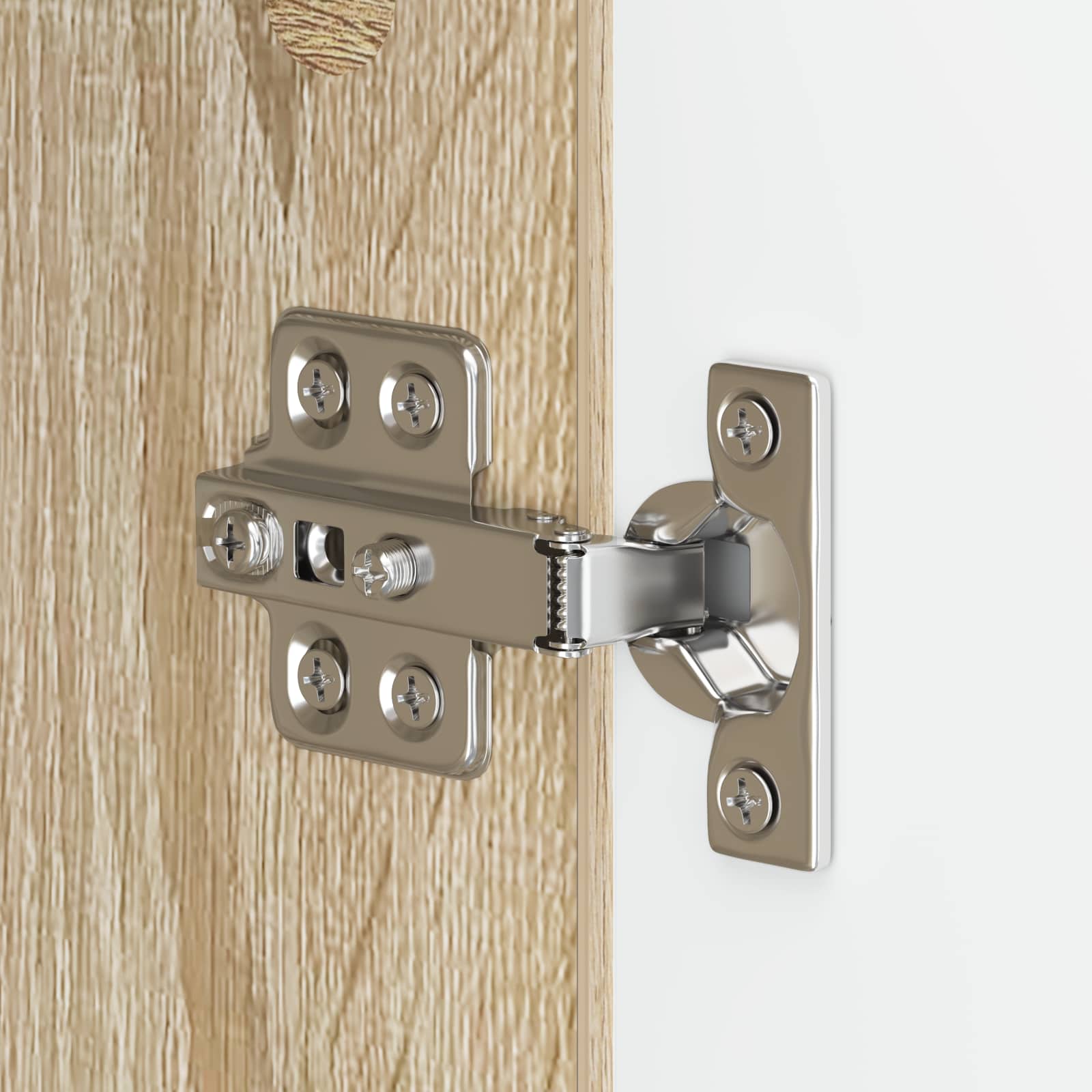 Nachtkastje 2 st Sonoma Eiken 33,5 x 34,5 x 50 cm Bewerkt hout