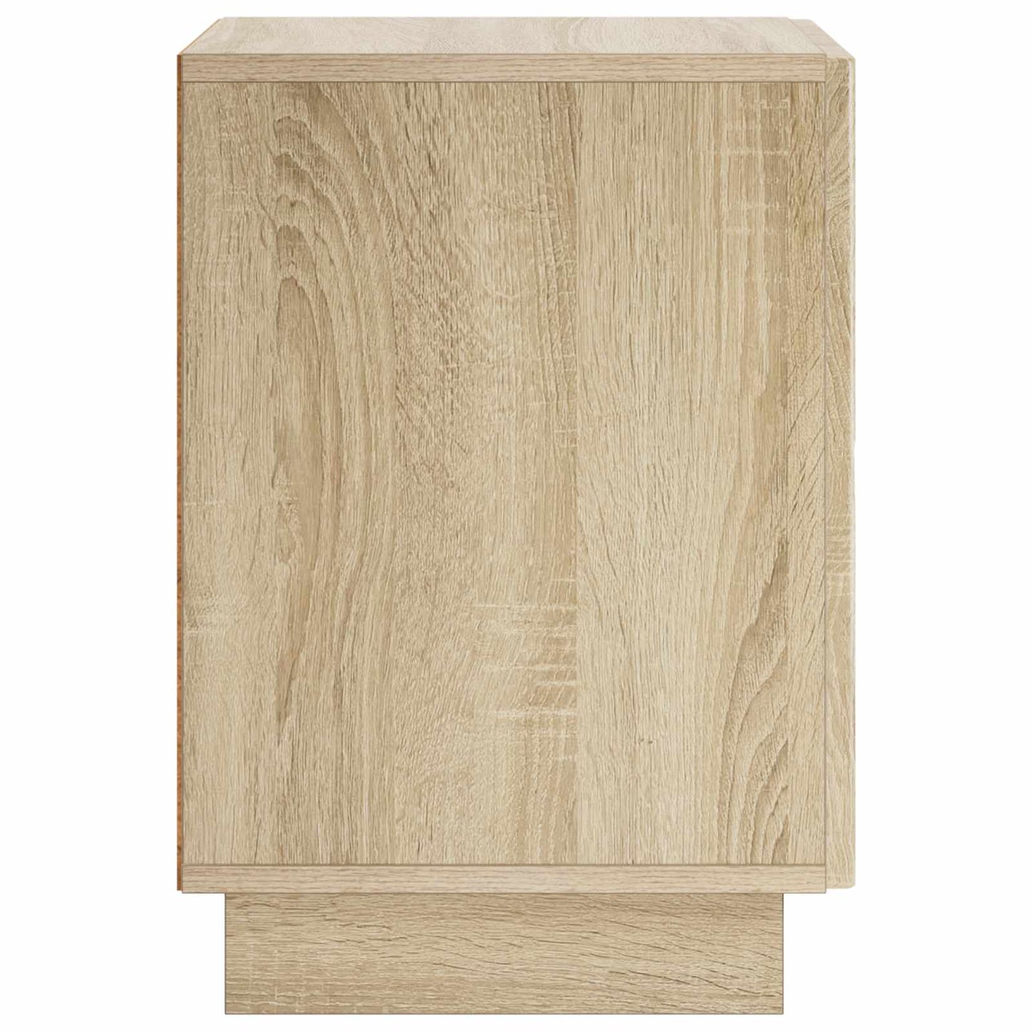 Nachtkastje 2 st Sonoma Eiken 33,5 x 34,5 x 50 cm Bewerkt hout