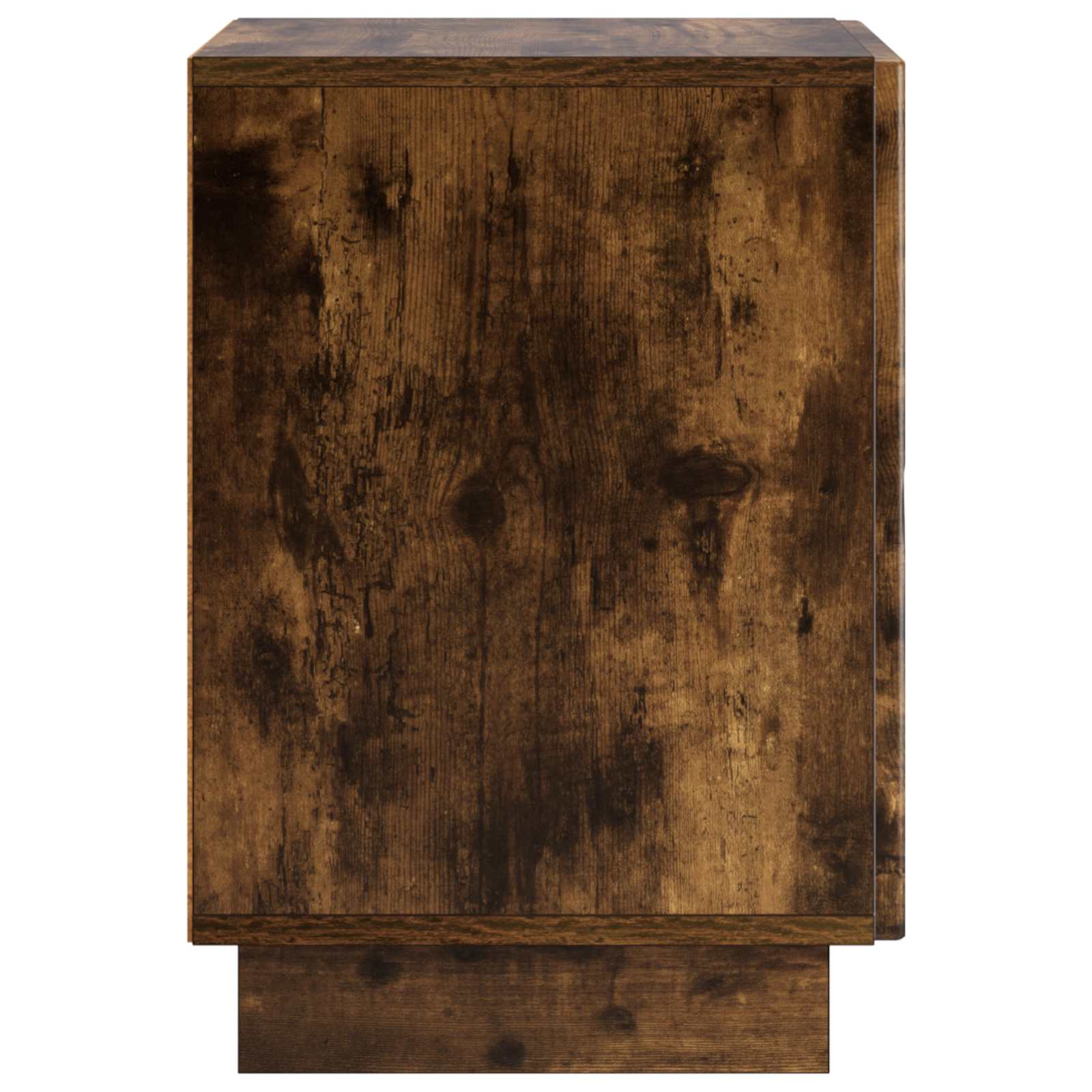 Nachtkastje Gerookt eiken 33,5 x 34,5 x 50 cm Bewerkt hout