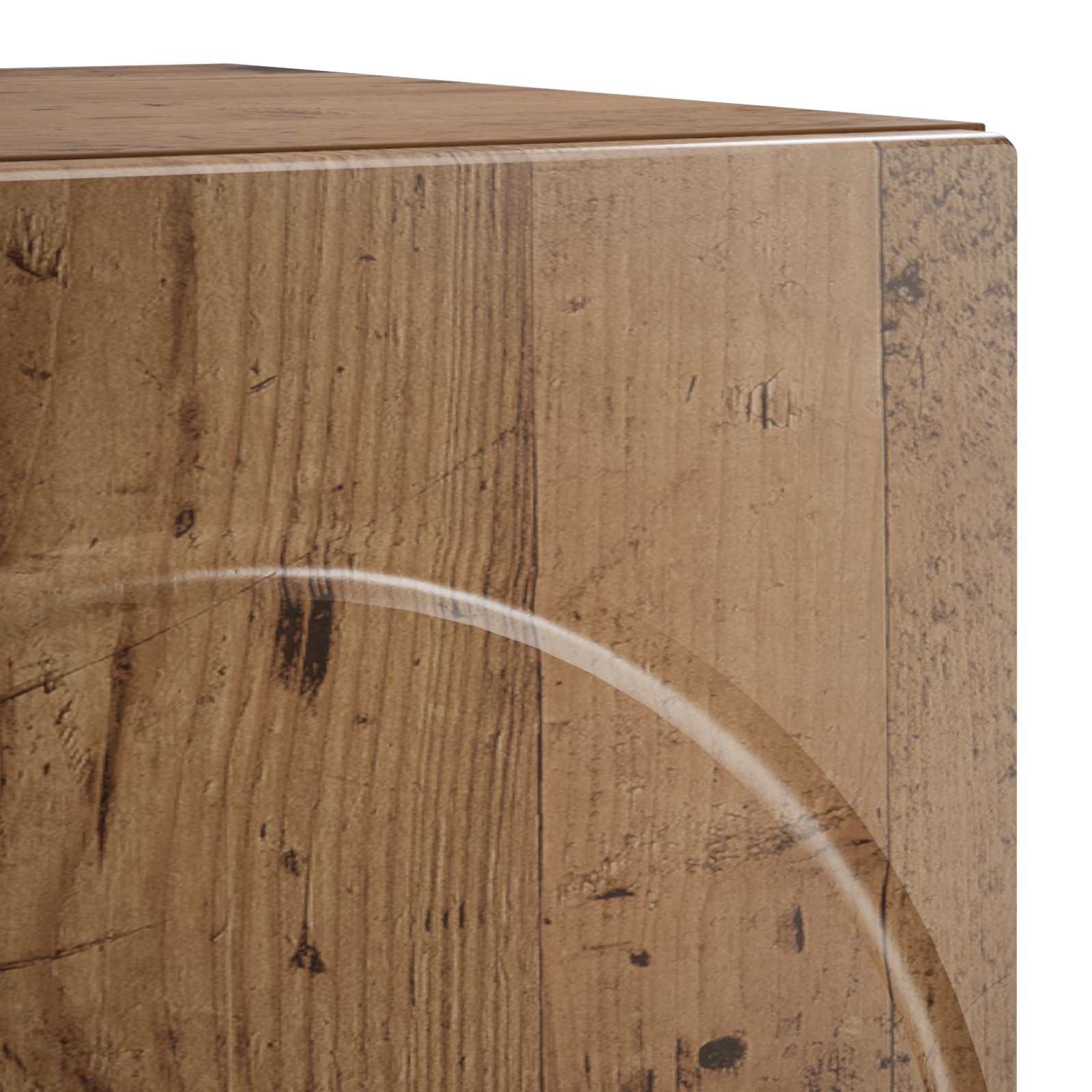 Nachtkastje Oud hout 33,5 x 34,5 x 50 cm Bewerkt hout