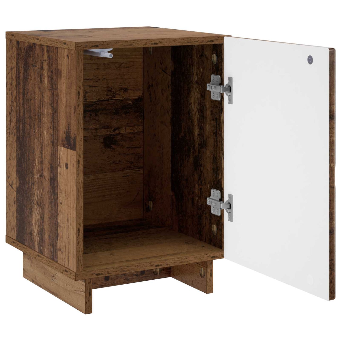 Nachtkastje Oud hout 33,5 x 34,5 x 50 cm Bewerkt hout