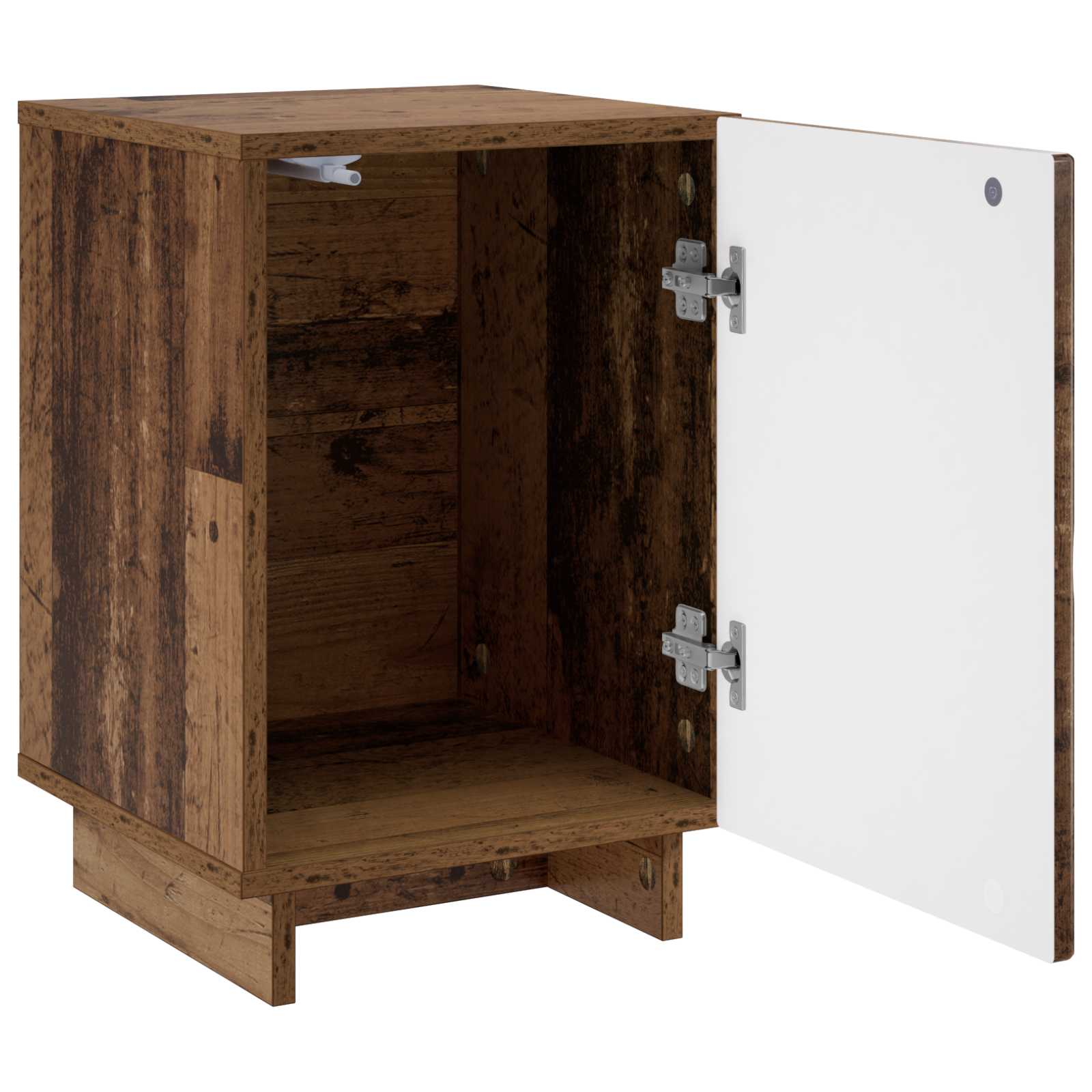 Nachtkastje Oud hout 33,5 x 34,5 x 50 cm Bewerkt hout