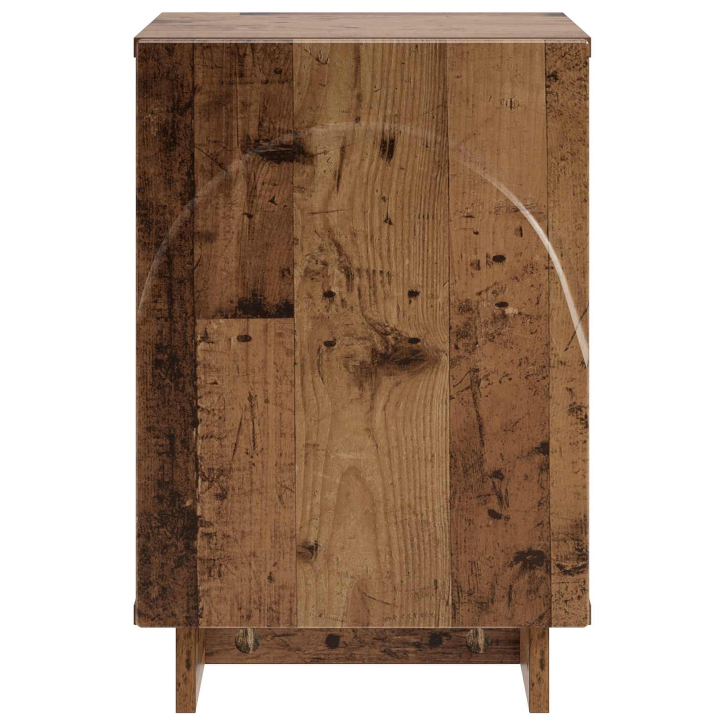 Nachtkastje Oud hout 33,5 x 34,5 x 50 cm Bewerkt hout