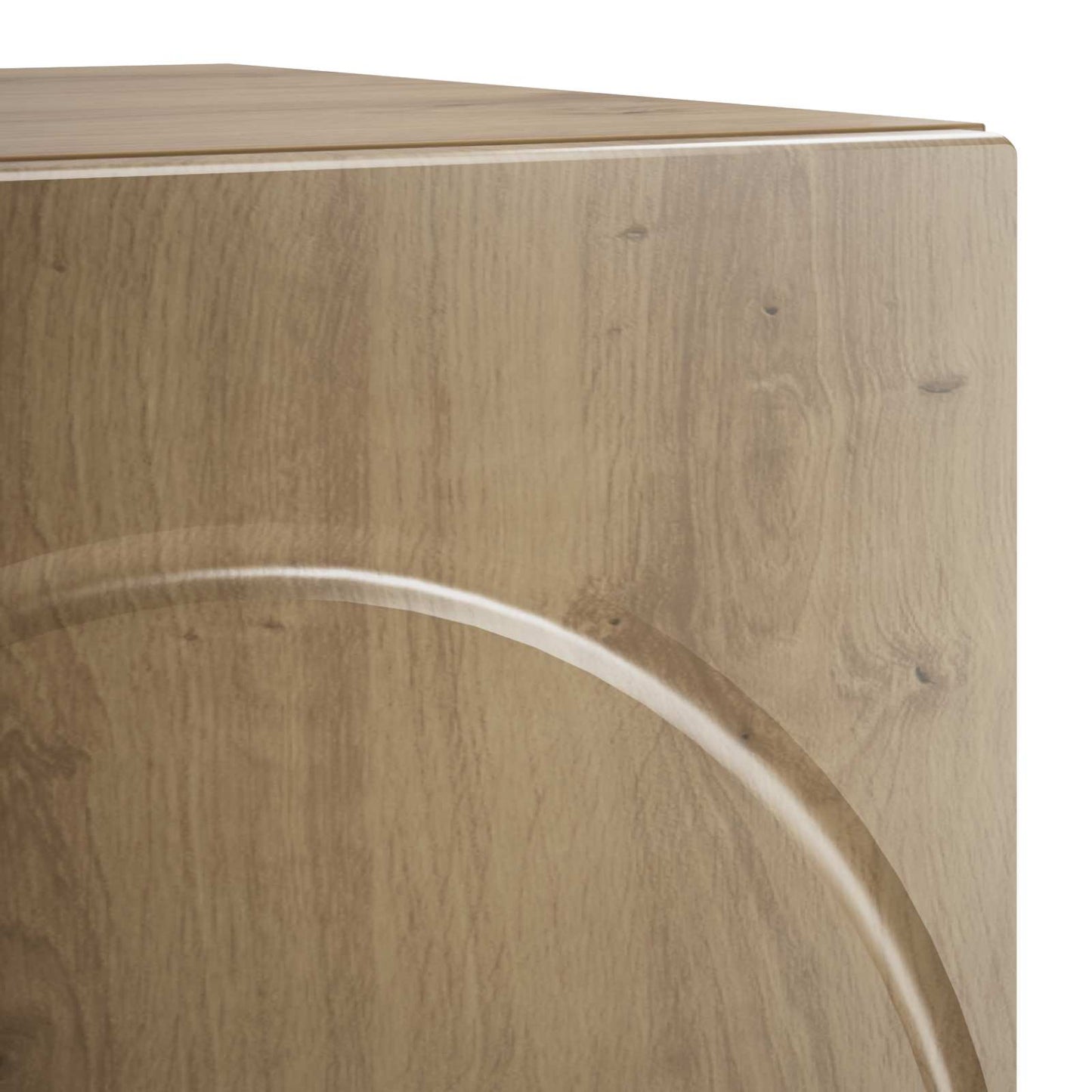 Nachtkastje Artisan eiken 33,5 x 34,5 x 50 cm Bewerkt hout