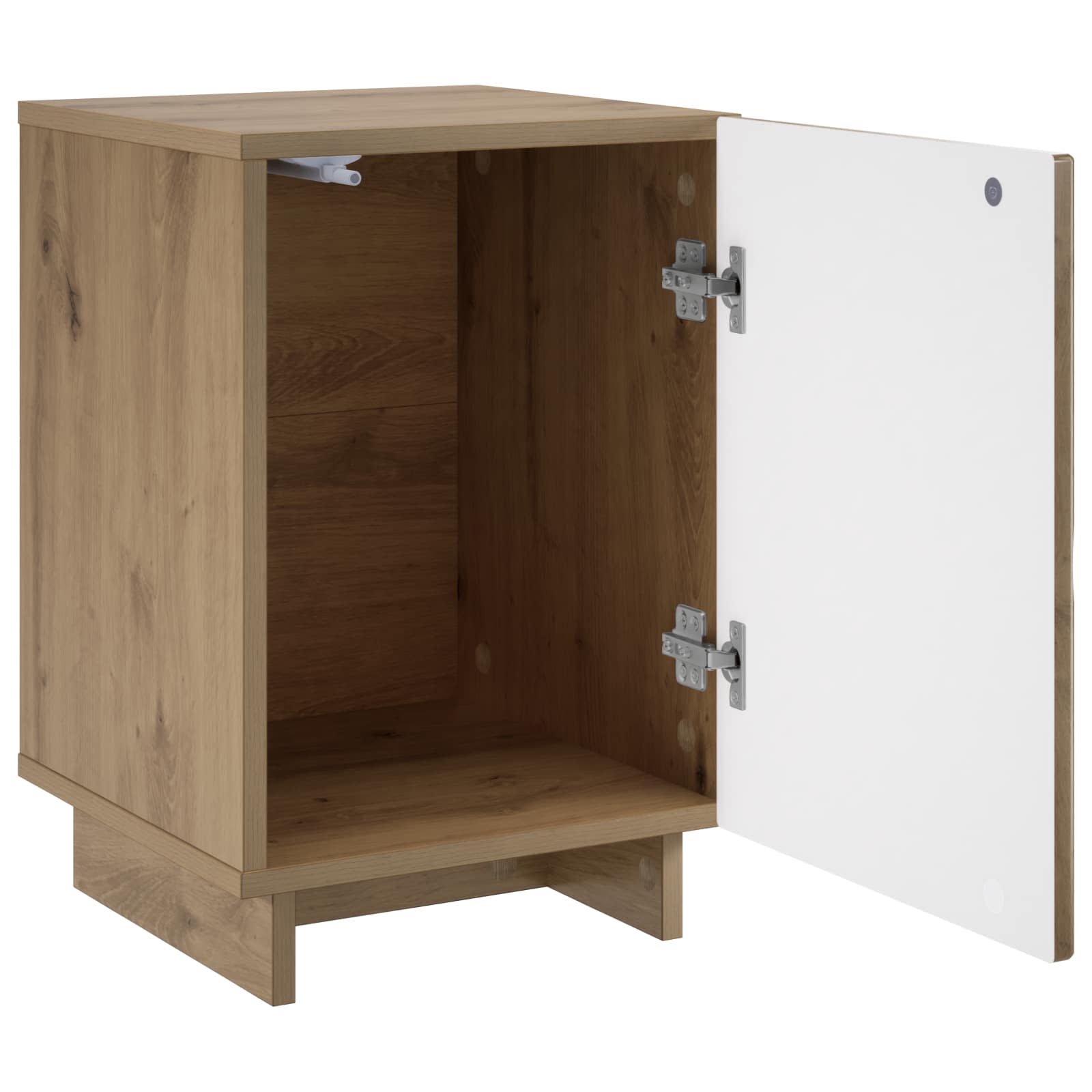 Nachtkastje Artisan eiken 33,5 x 34,5 x 50 cm Bewerkt hout