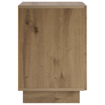 Nachtkastje Artisan eiken 33,5 x 34,5 x 50 cm Bewerkt hout