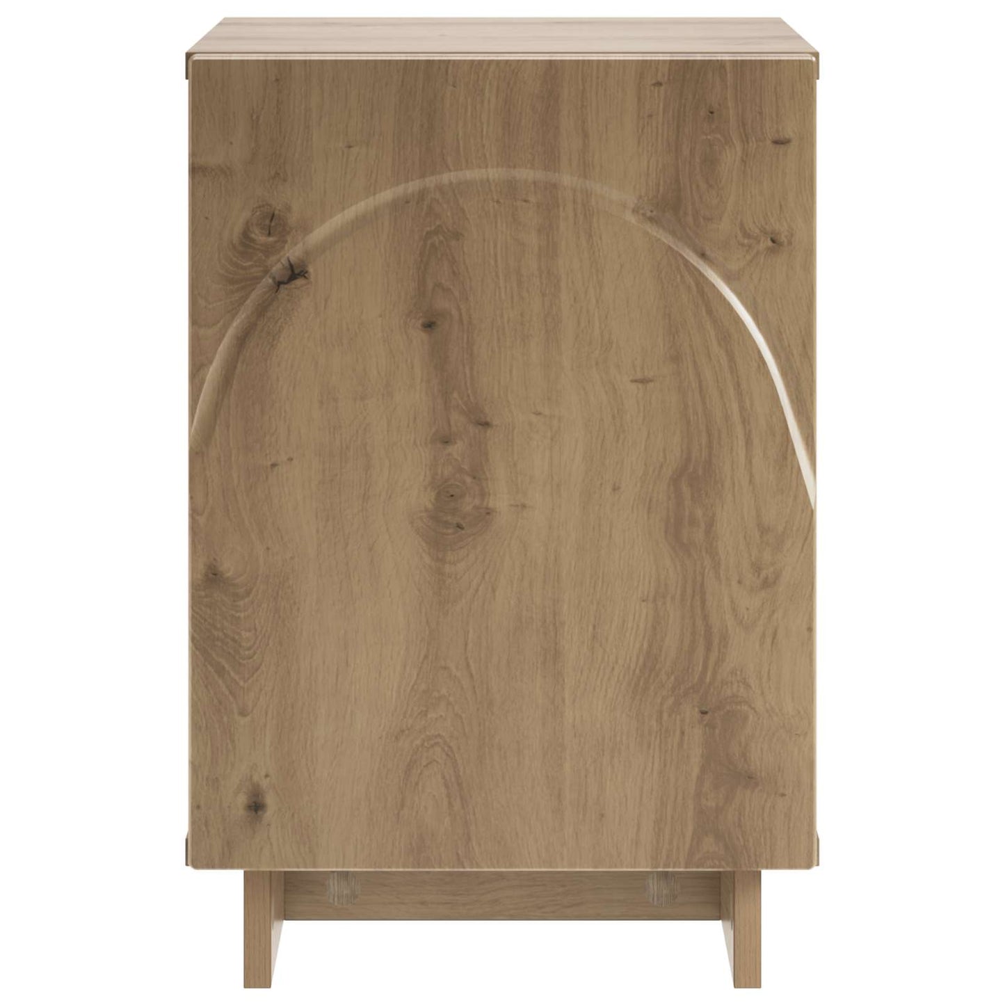 Nachtkastje 2 st Artisan eiken 33,5 x 34,5 x 50 cm Bewerkt hout