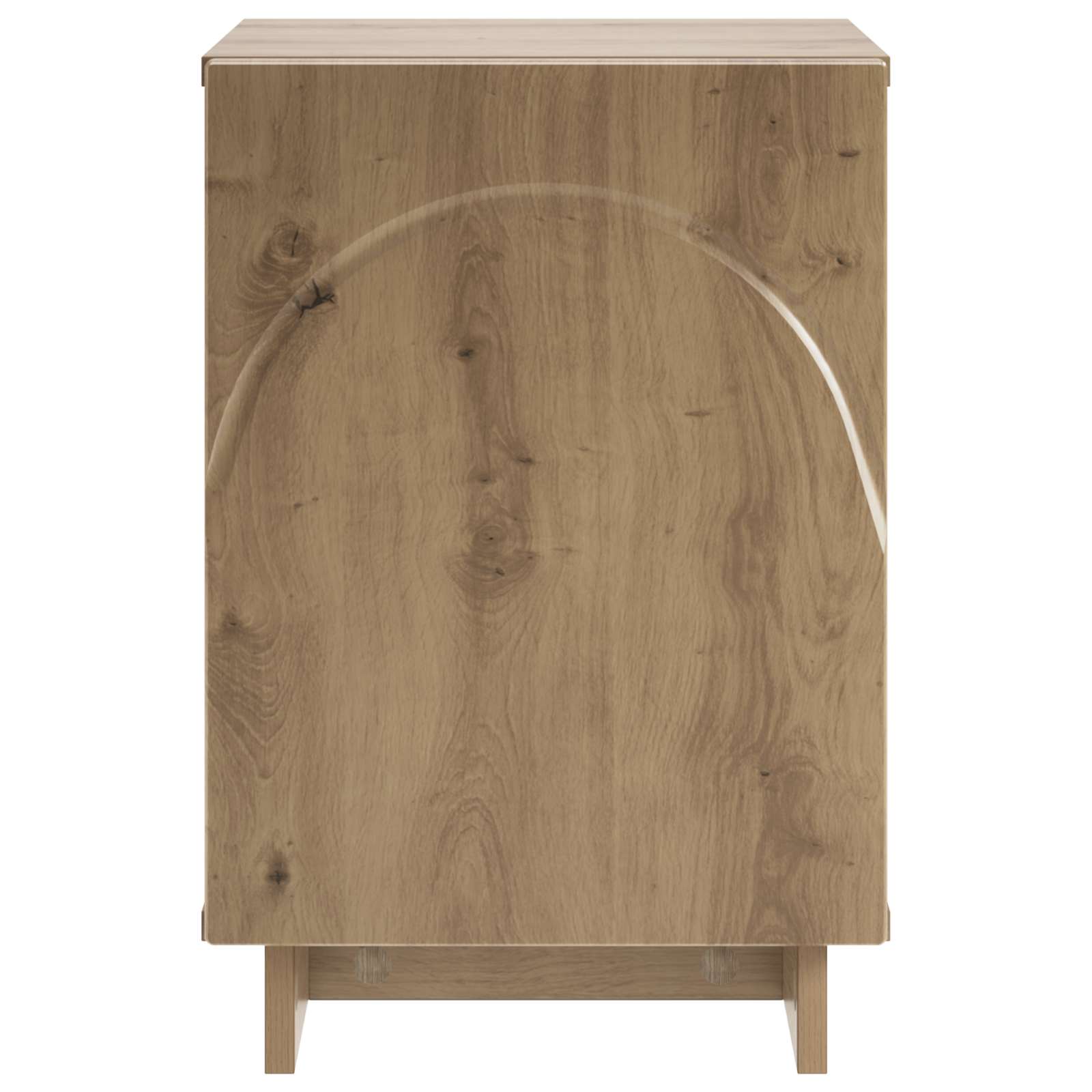 Nachtkastje 2 st Artisan eiken 33,5 x 34,5 x 50 cm Bewerkt hout