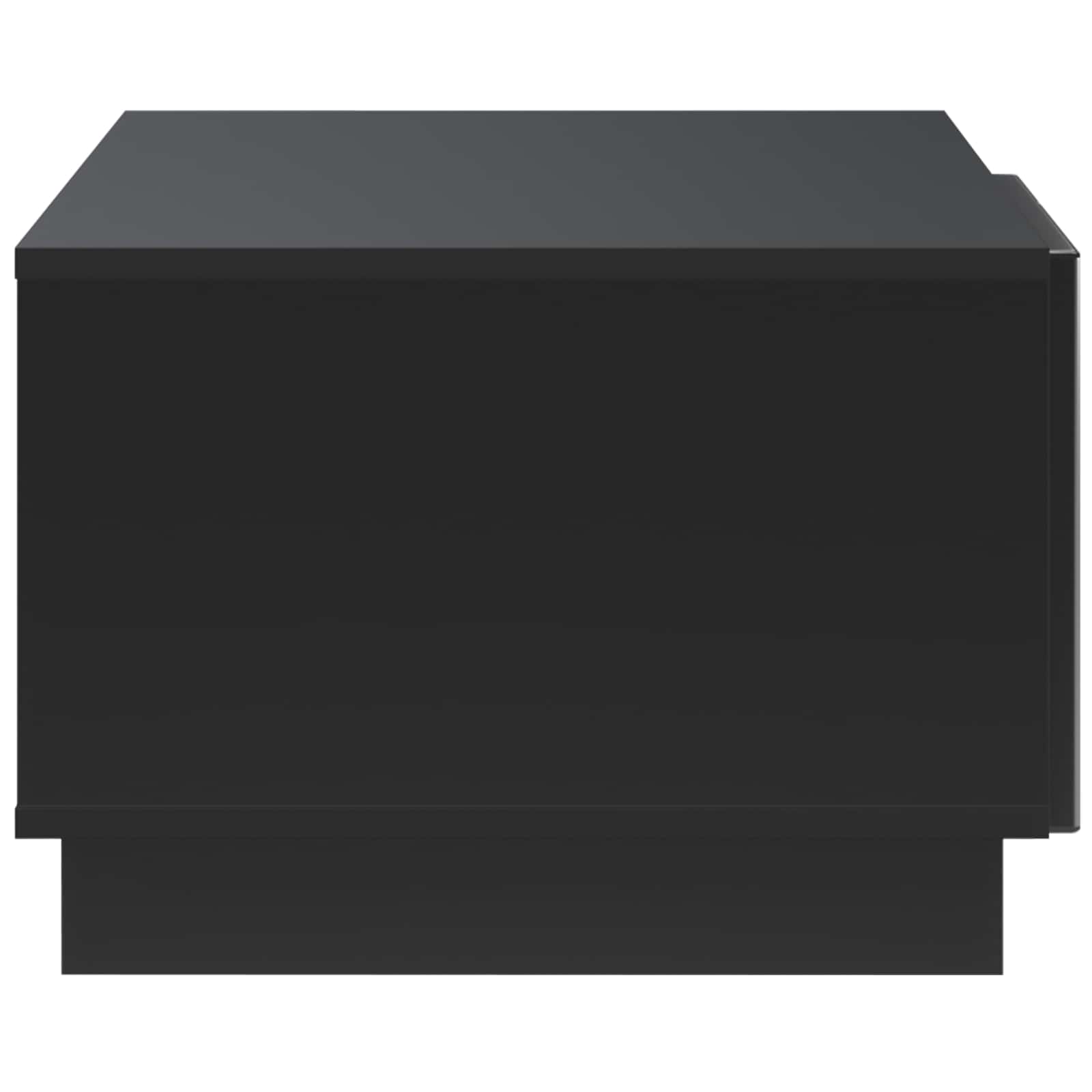 Salontafel Zwart 95 x 50,5 x 35 cm Bewerkt hout