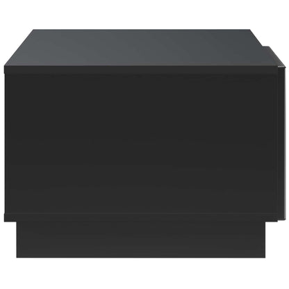 Salontafel Zwart 95 x 50,5 x 35 cm Bewerkt hout