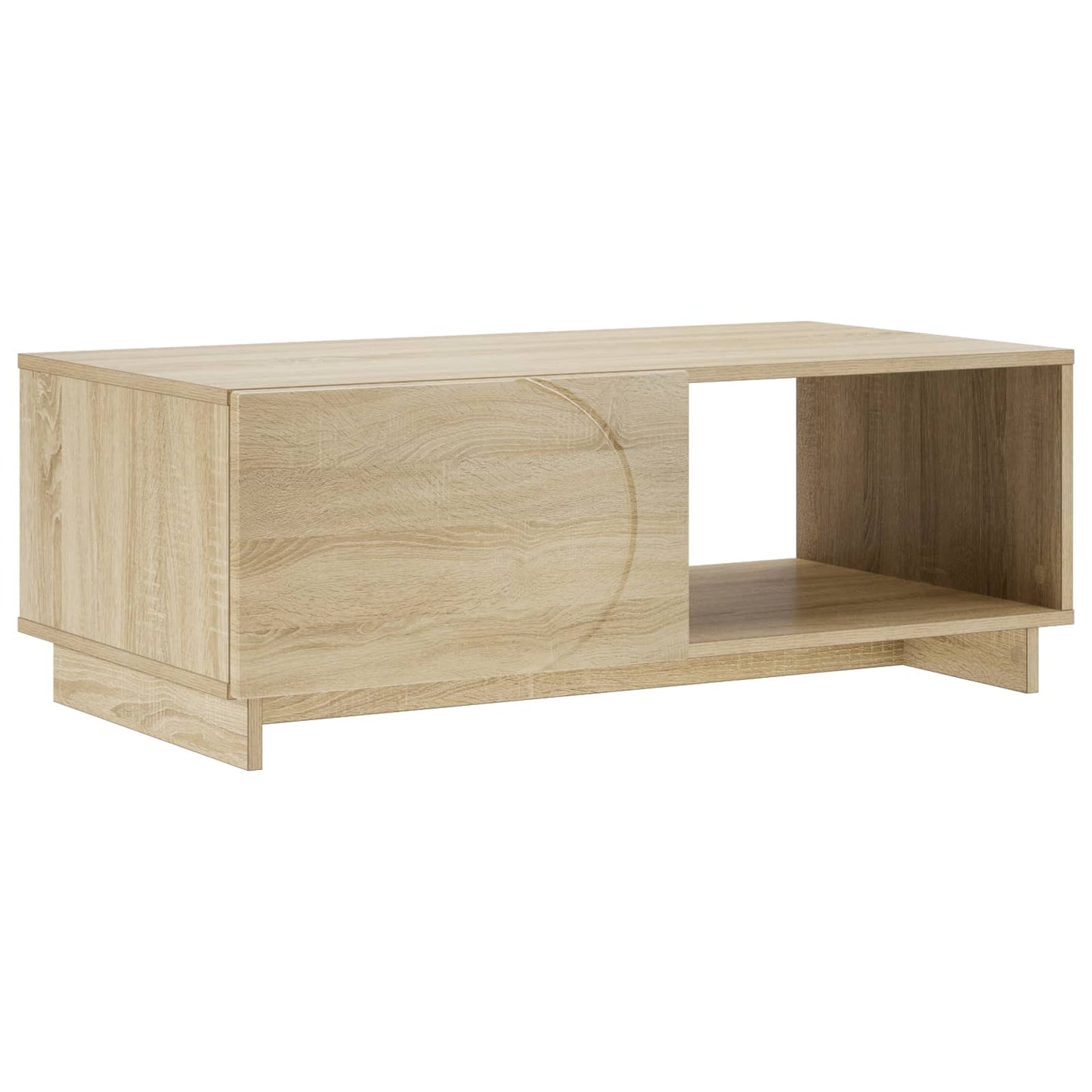 Salontafel Sonoma Eiken 95 x 50,5 x 35 cm Bewerkt hout