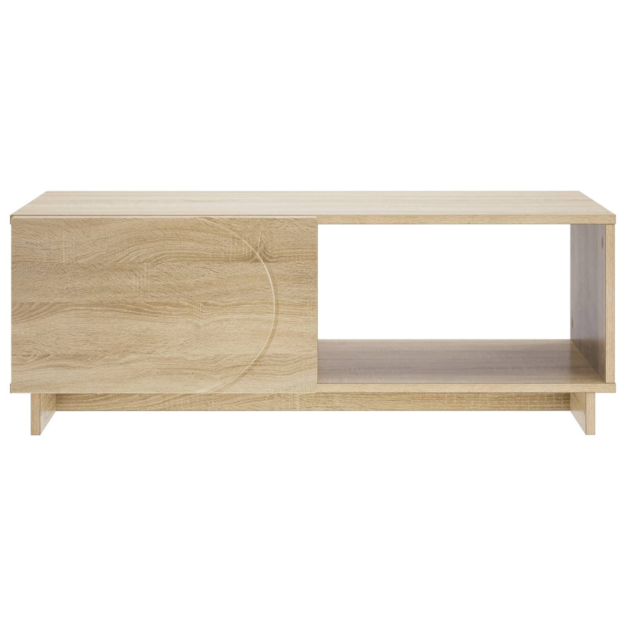 Salontafel Sonoma Eiken 95 x 50,5 x 35 cm Bewerkt hout